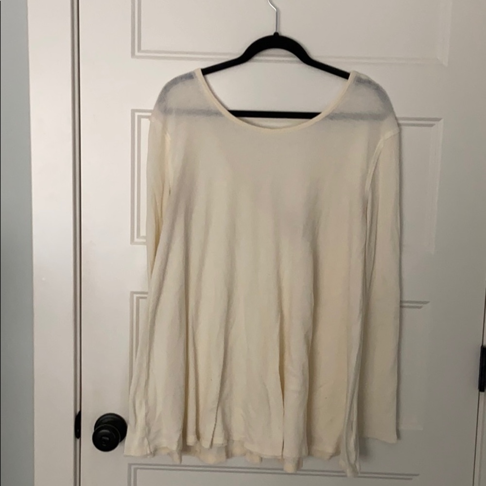 FREE PEOPLE thermal tunic size large